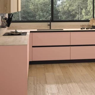 Couleur nude abricot