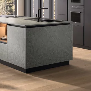 Plan de travail stratifié