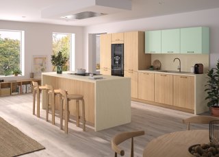 CROMALINE Mélaminé uni vert opale