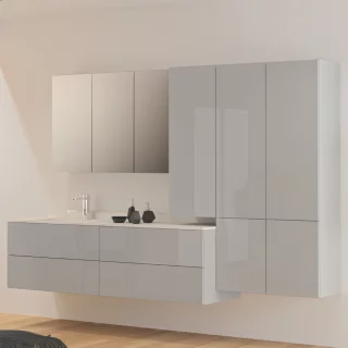 Meuble sous vasque et armoires murales