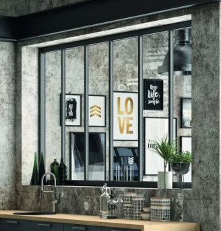 Verrière de la cuisine